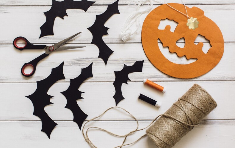 Création décorations d'Halloween