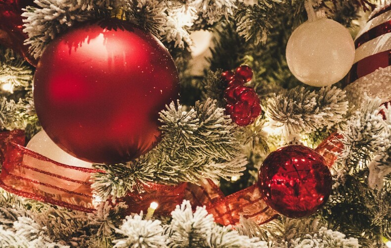 Confection de décorations de Noël
